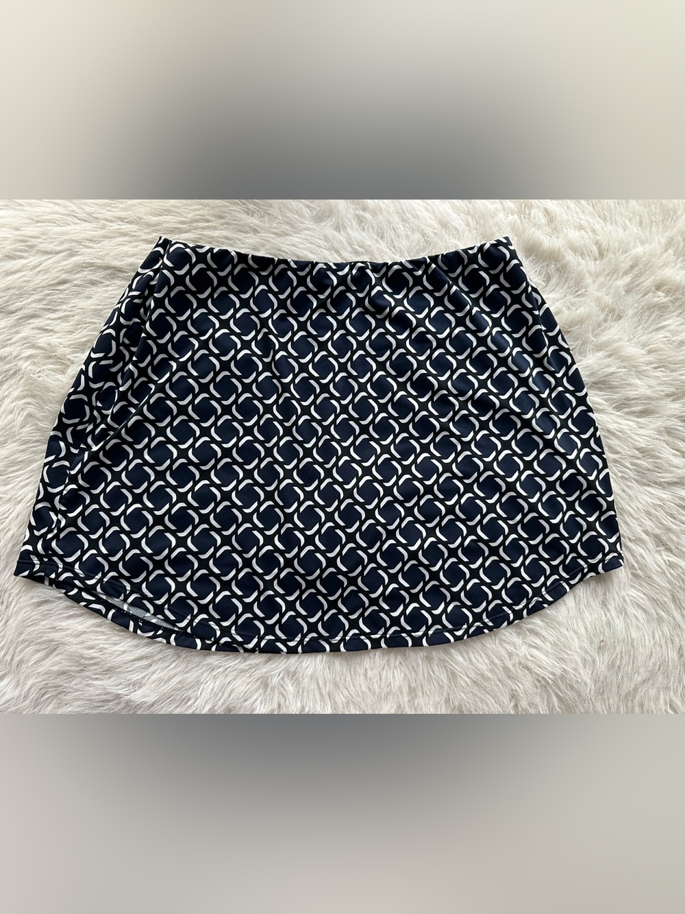 Tail Navy and White Geometric Skort Tennis pickleball Medium